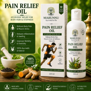 Best Pain Relief Oil – Marunnu Ayurvedic Pain Relief Oil for Muscle & Joint Pain | Made in Mavelikkara, Kerala